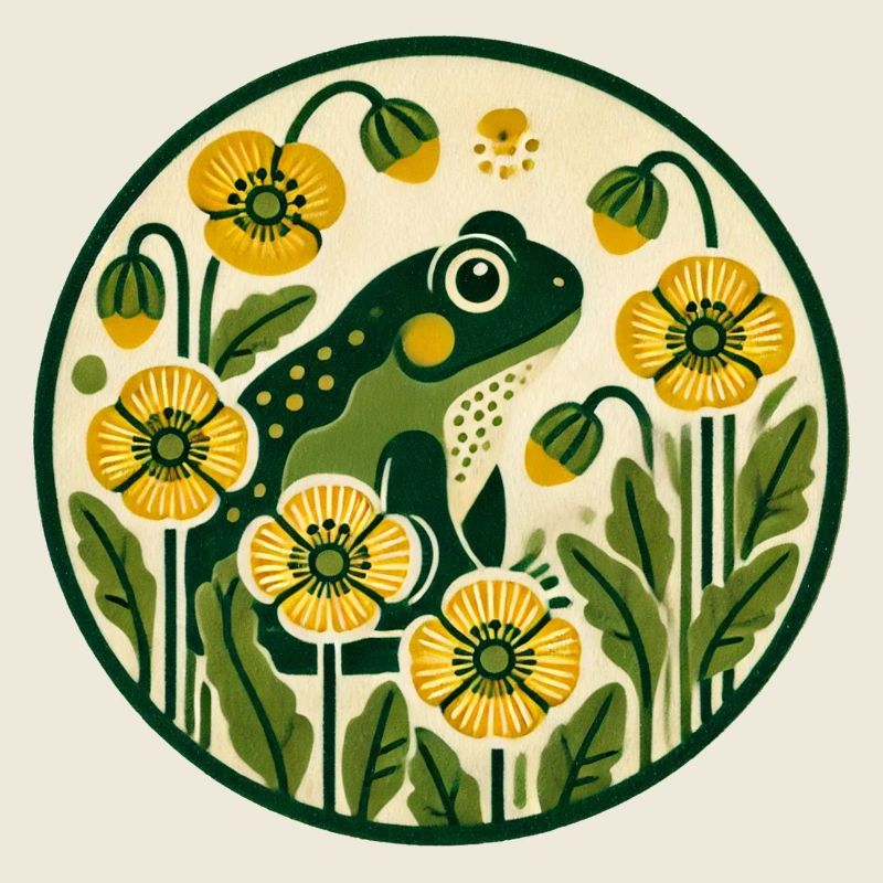 Grenouille mignonne