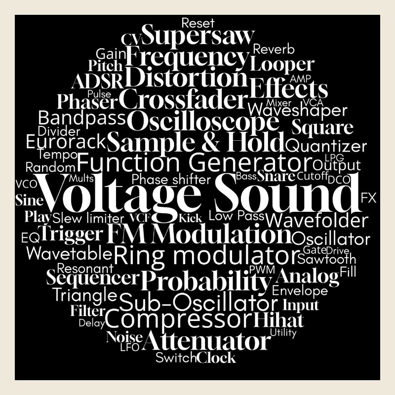 Eurorack Circle Black