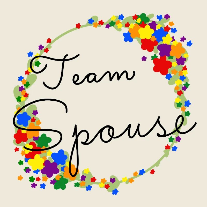 Team Spouse /Team Verlobte:r Pride Queer