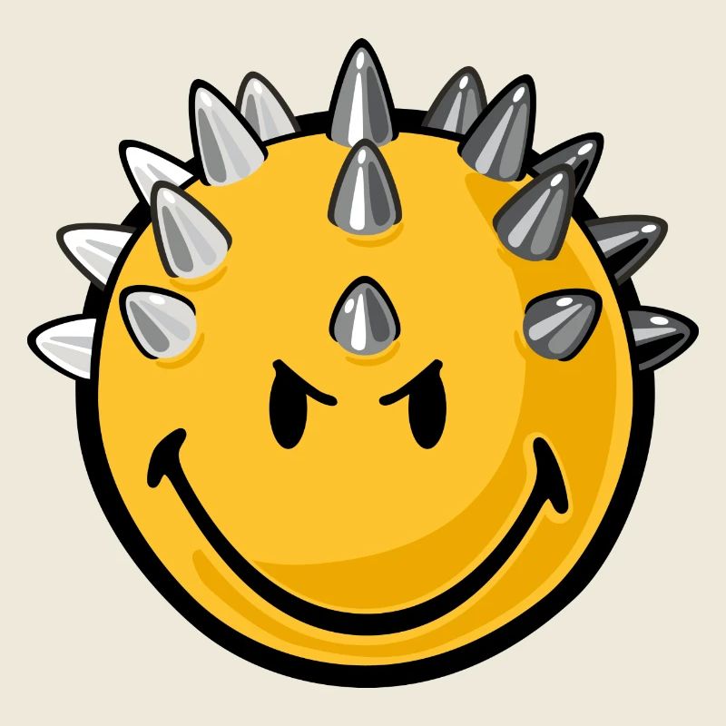 Smiley metallhead