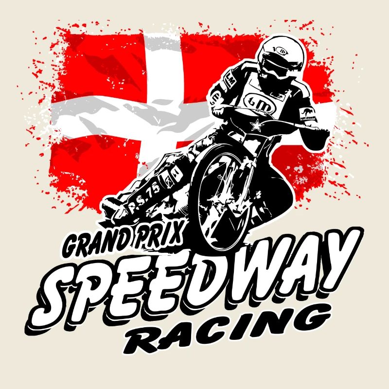 Speedway - Denmark Flag