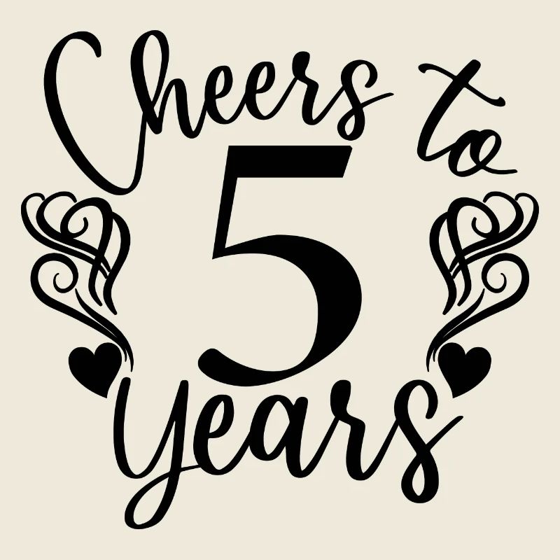 Vive le 5e anniversaire de 5 ans