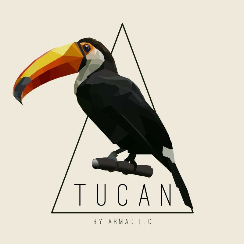 Tucan Low Poly par tatou TShirt
