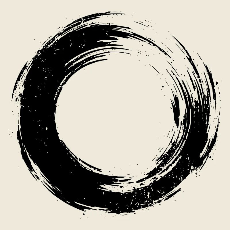 Circle Brushstroke