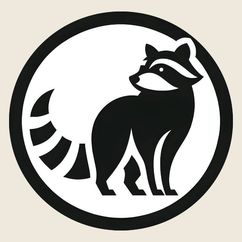 Waschbär Logo 2