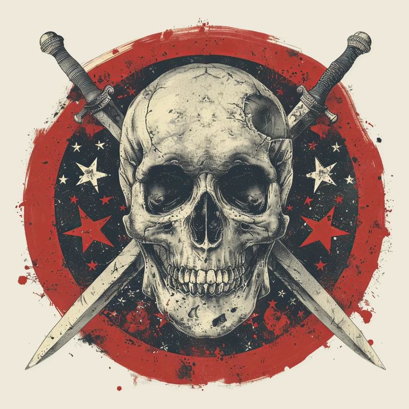 Skull Swords Skull