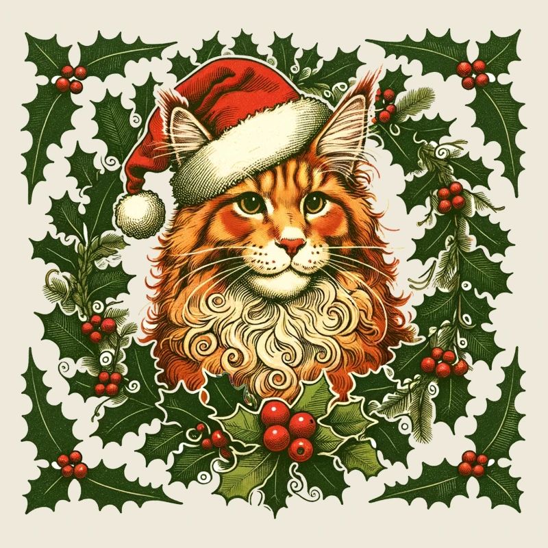 Ginger Cat Christmas