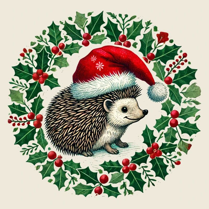 Hérisson de Noël