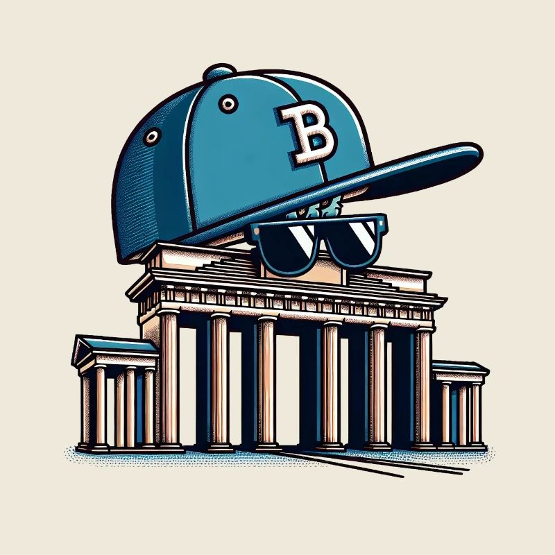 Berlin - Brandenburg Gate Baseball Cap and Sunglasses