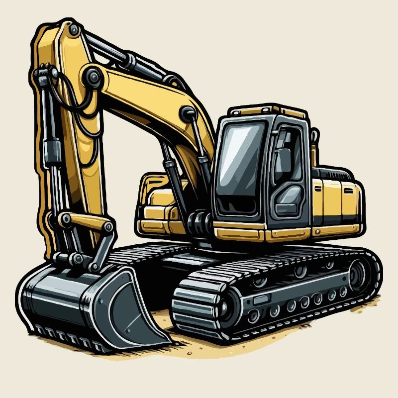 Excavator large