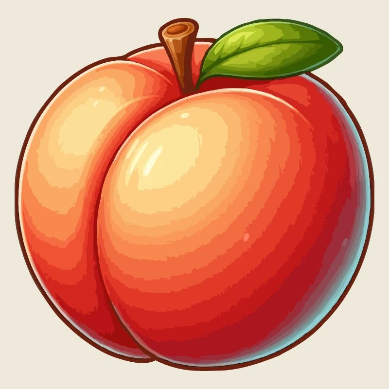 Peach fruit