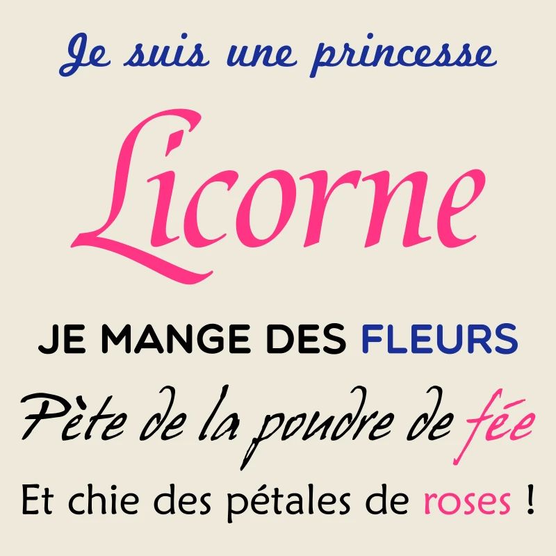 Princesse licorne