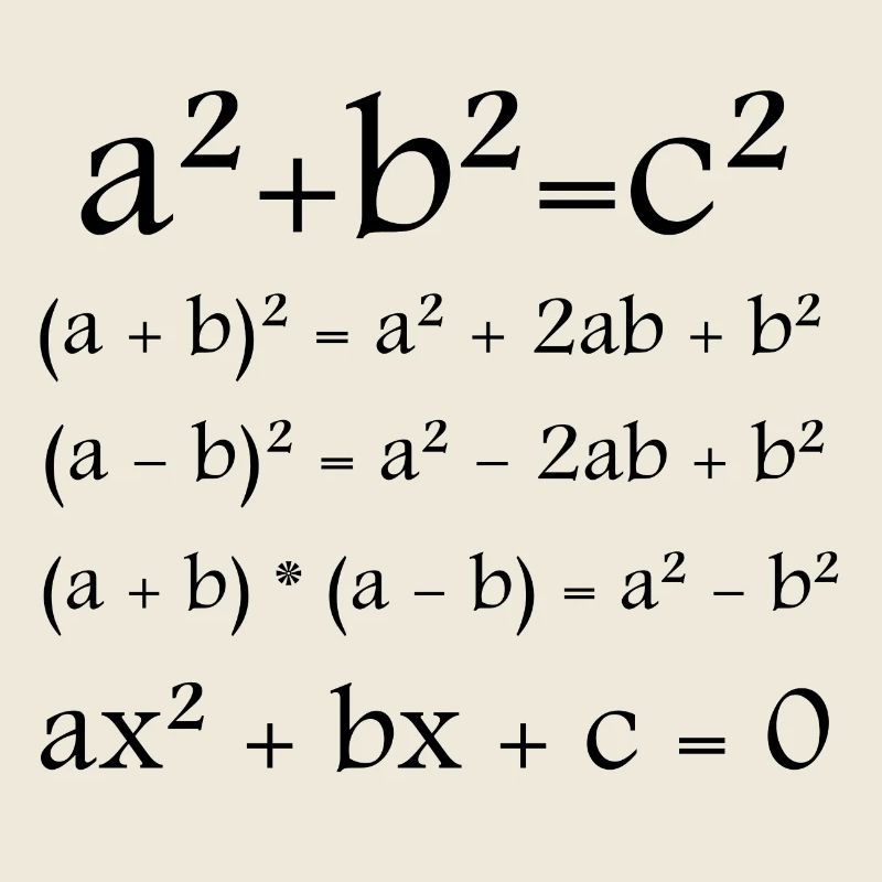 Mathématiques / Math / Formule