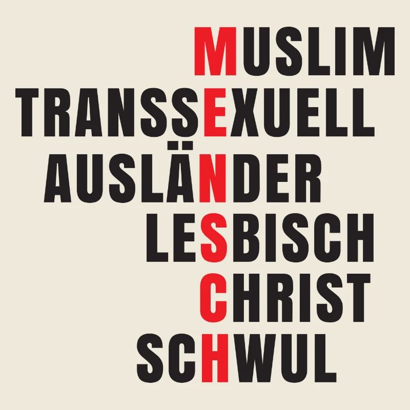 Antirassismus - Mensch