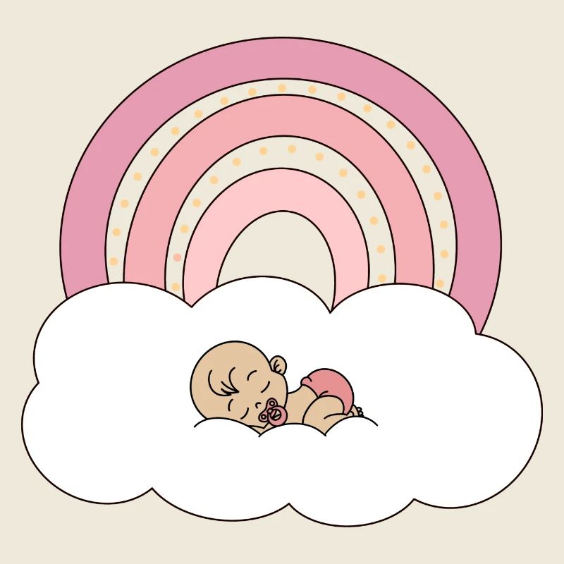 Regenbogen Baby