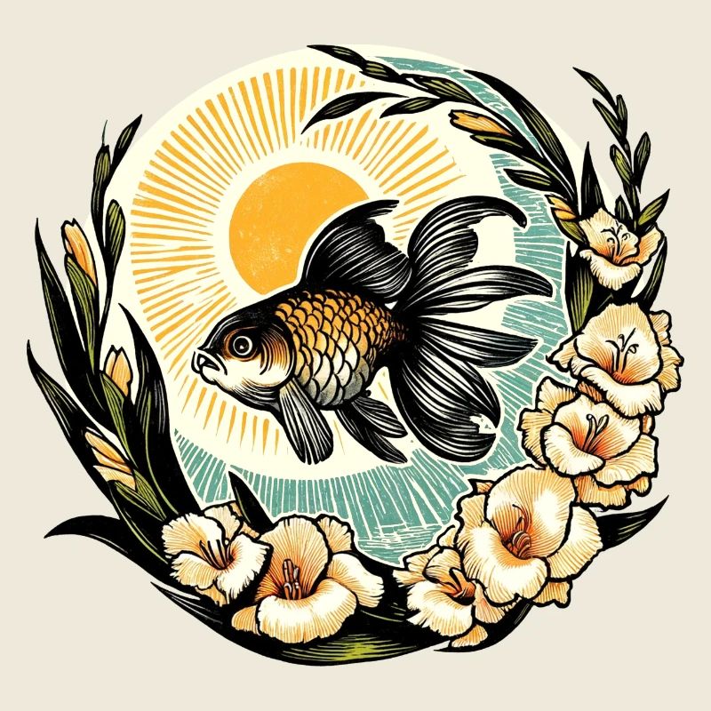 Fancy Oranda Goldfish