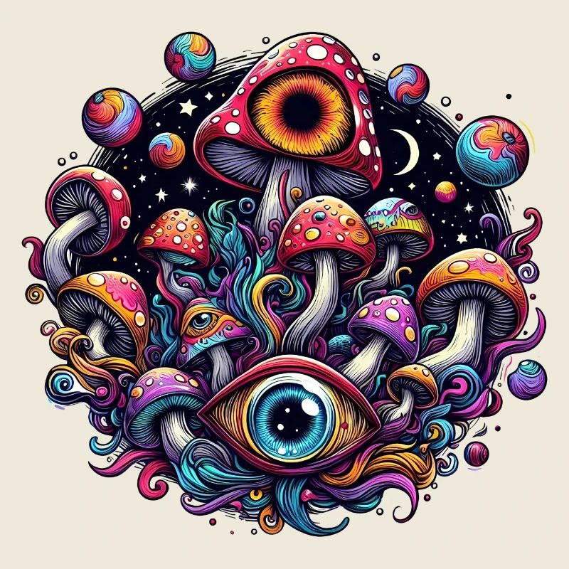 Psychedelic Mushroom Magic