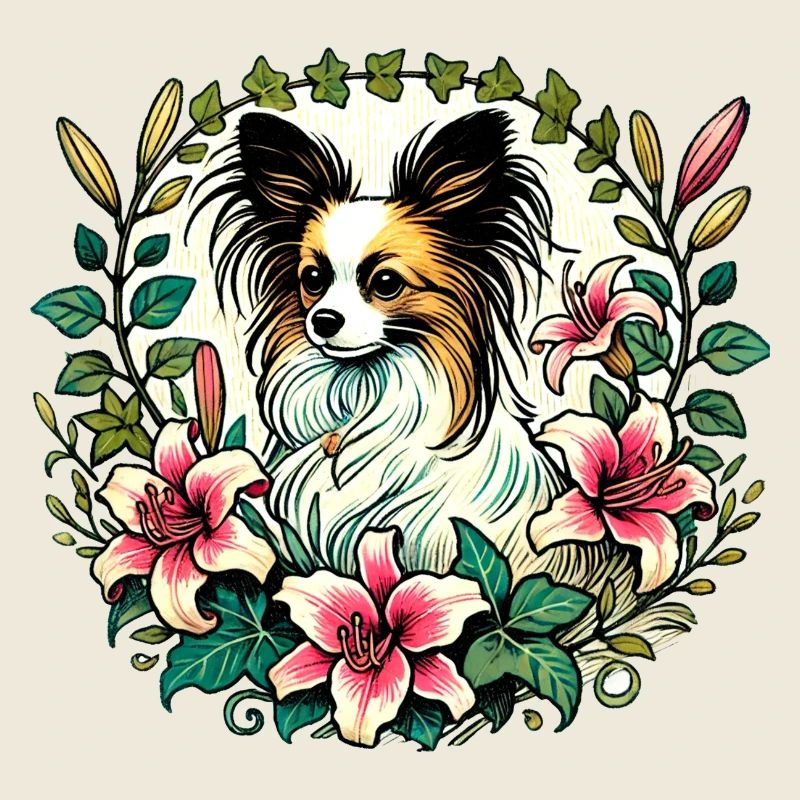 Papillon-Hund
