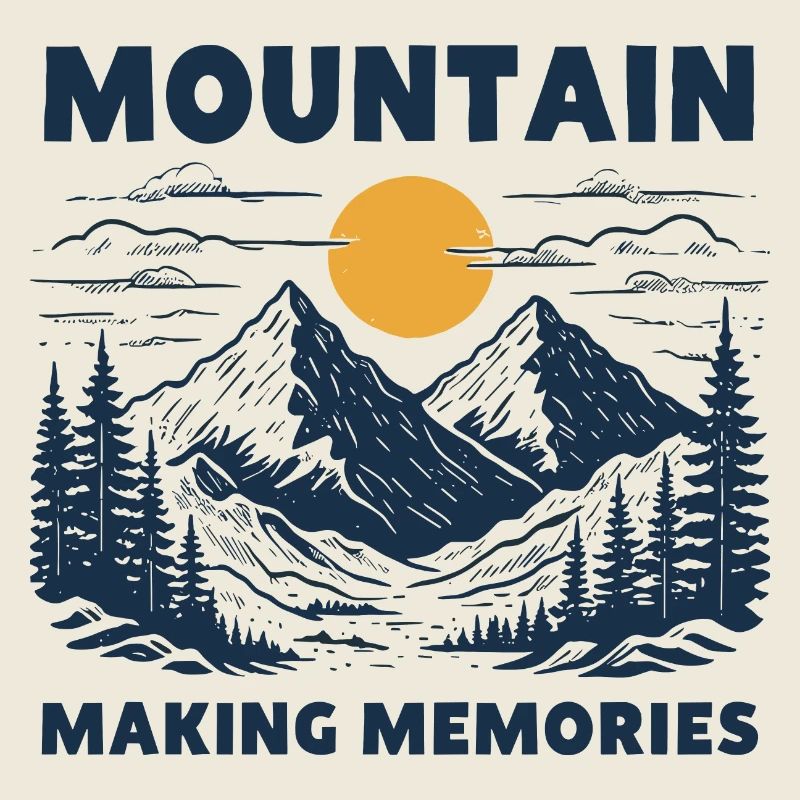 Souvenirs de création de montagne