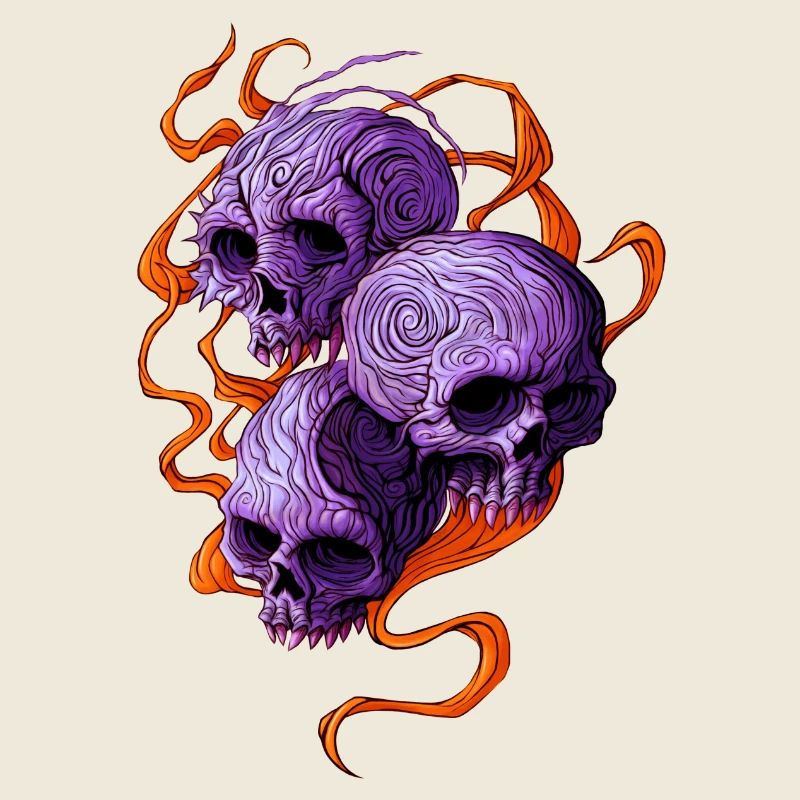 Indigo Skulls