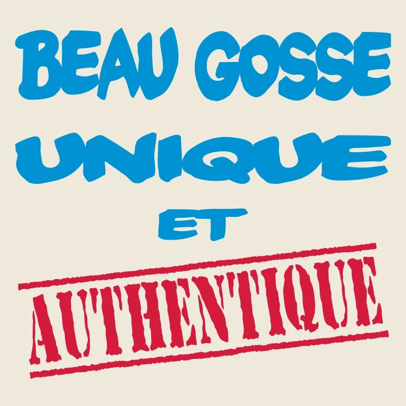 Beau gosse unique et authentique