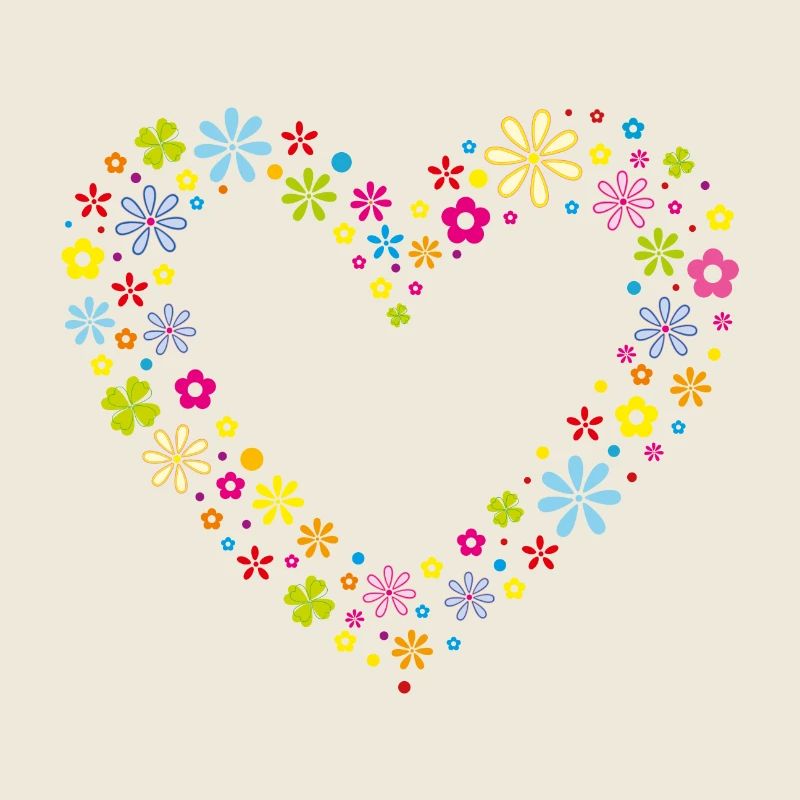 Blumen-Herz