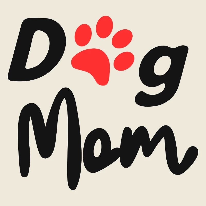 Hunde Mutter mit Pfote