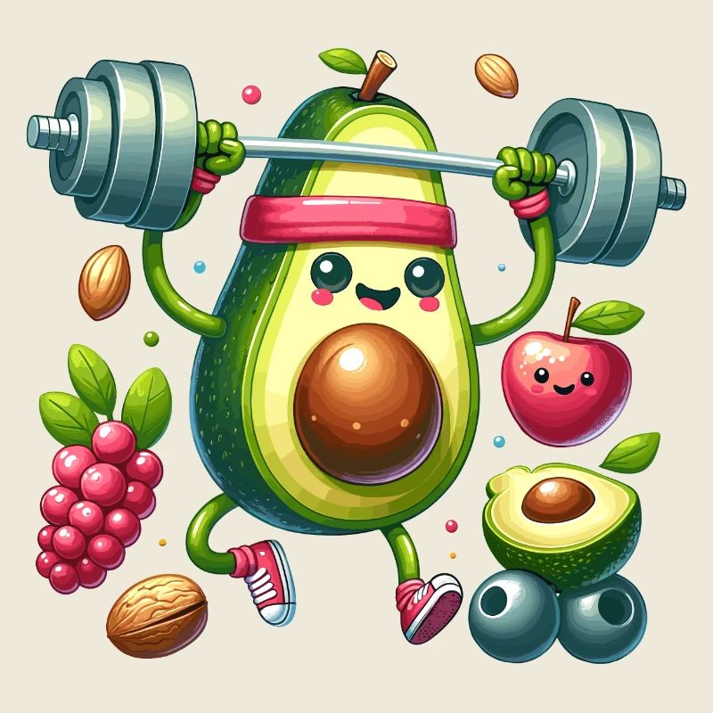 Avocado Workout Spaß