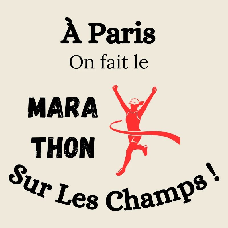 In Paris machen wir den Marathon auf den Champs!
