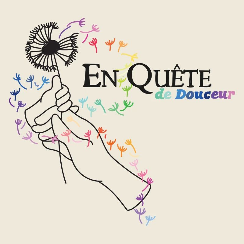 mainsdandelion rainbow eqd magnet