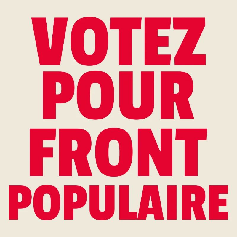 Front populaire - élections législatives 2024