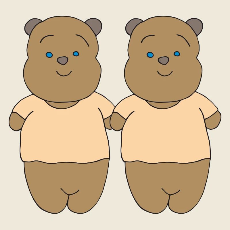 Bear in a two-pack