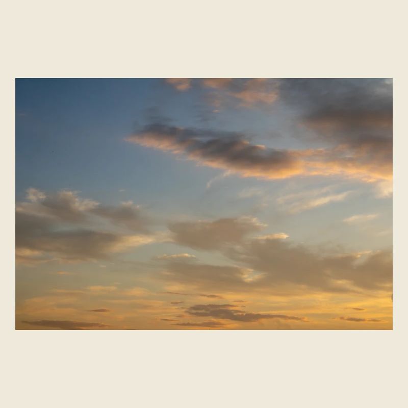 Unter dem Morgenhimmel