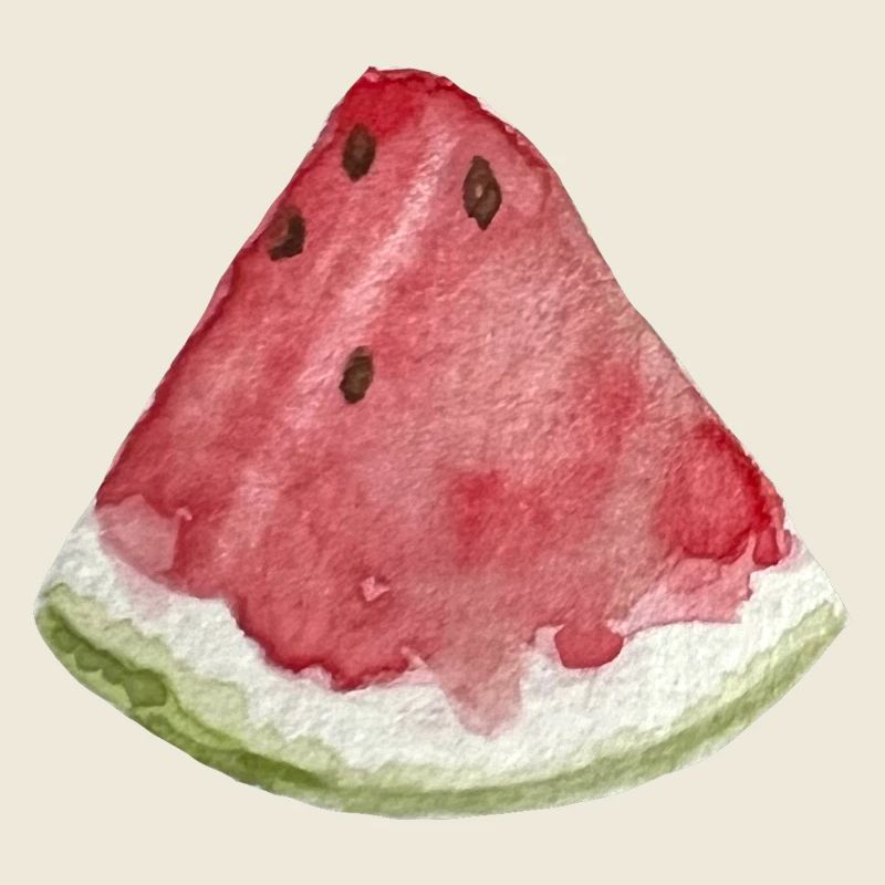 Wassermelonen-Scheibe