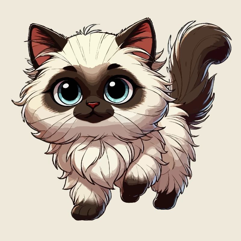 Ragdoll chat bébé