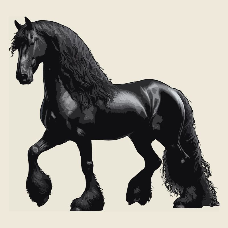 Spectacle équestre frison