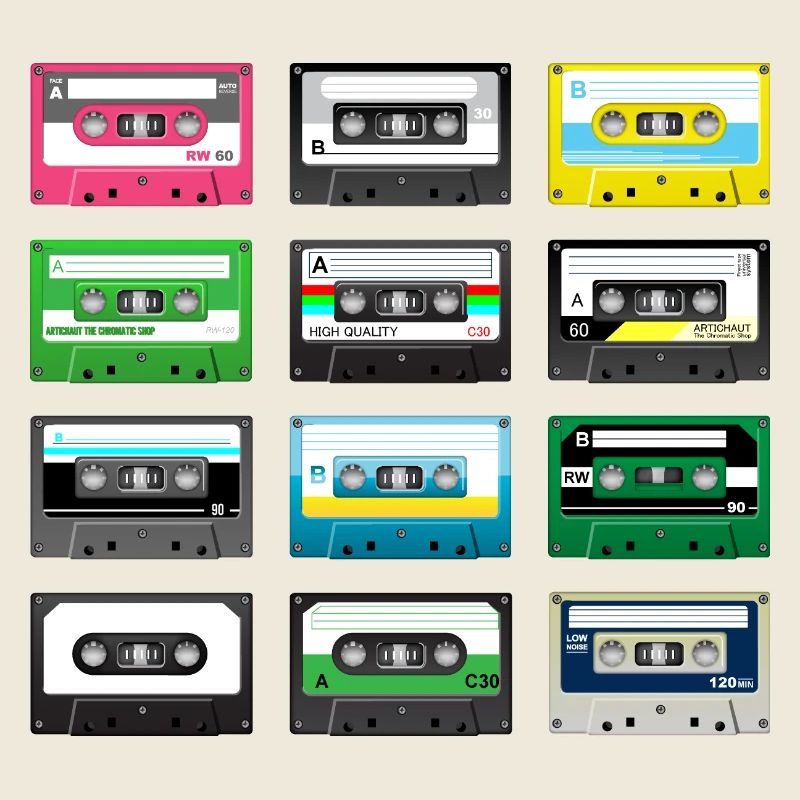 Cassettes vintages