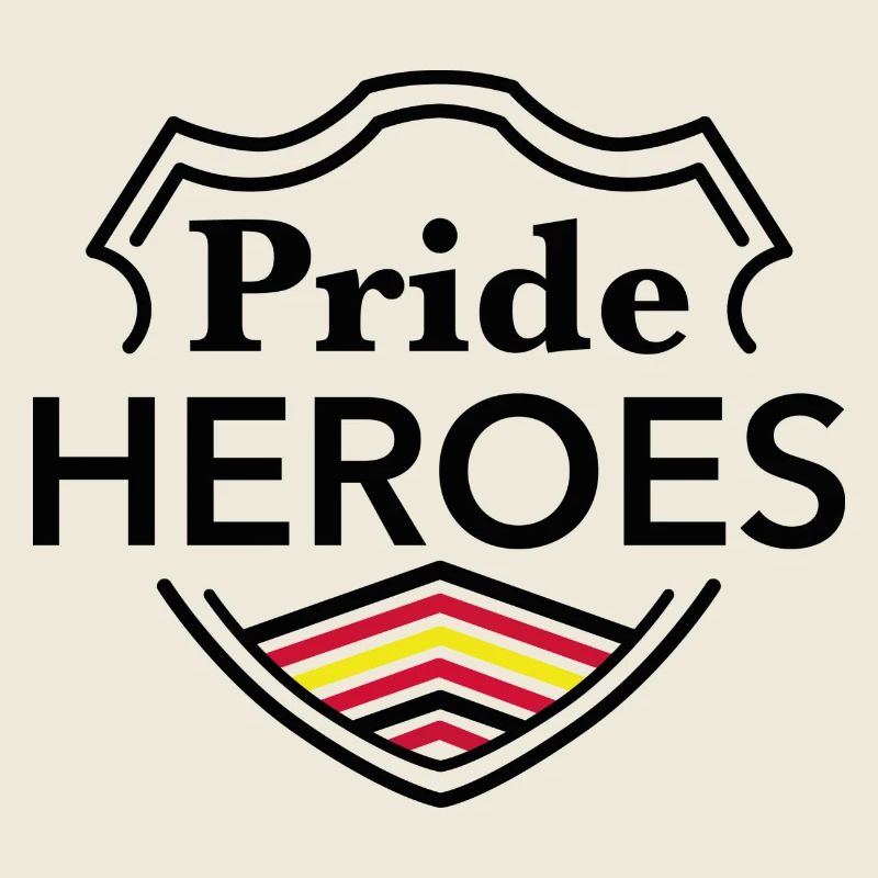 PrideHeroes Rubber Flag