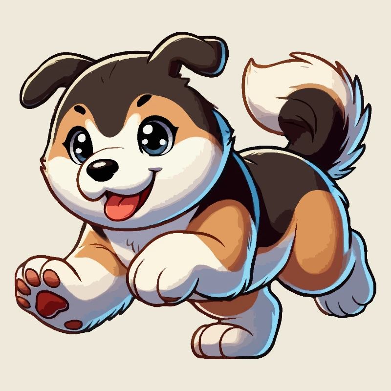 Akita-Welpe