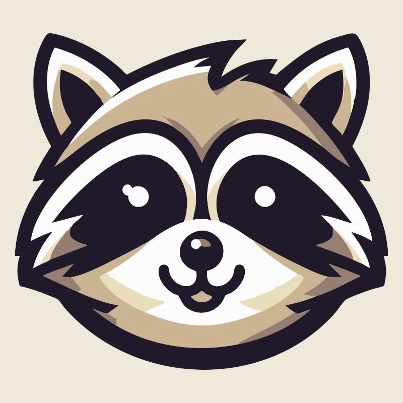 Raccoon Portrait