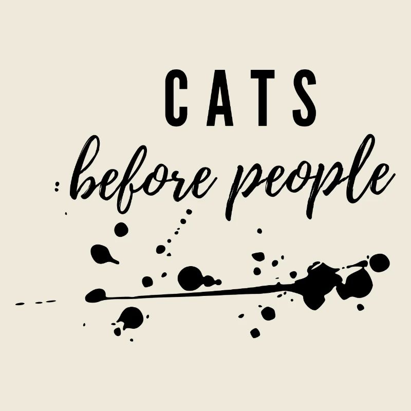 Cats before people