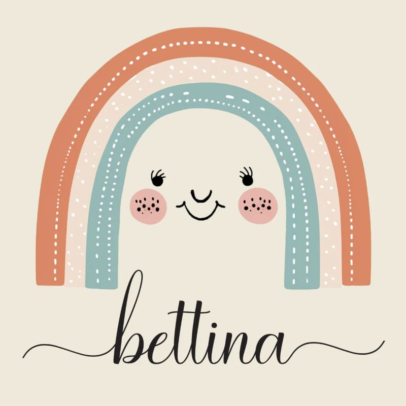 Bettina! Regenbogen, personalisierbar