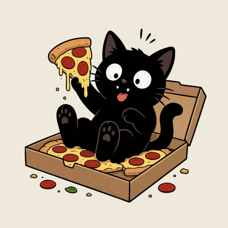 Katzenpizza: Flauschiger Snackheld