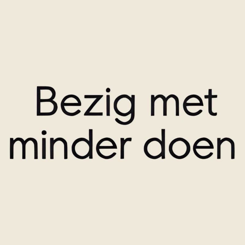 Weniger tun – Trendiges Textdesign