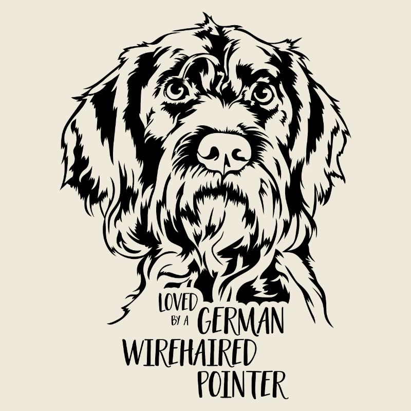 Loved by a German Wirehaired Pointer Wilsigns