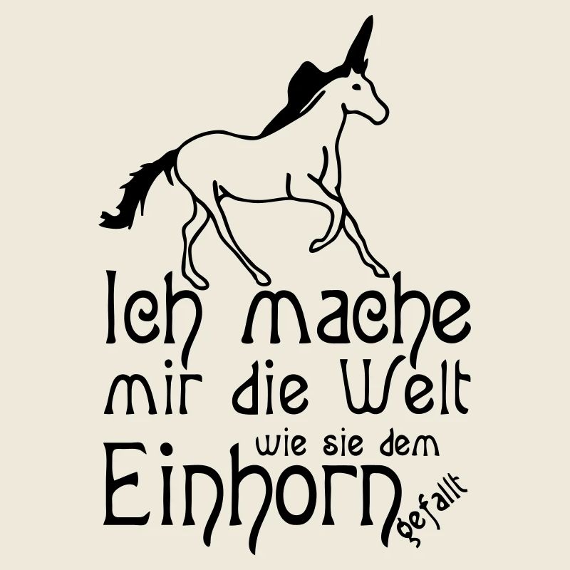 Einhorn Welt Einhörner Fantasy lustig Geschenk