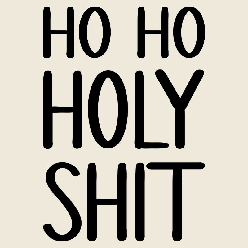 merry x mas Weihnachtsgeschenk "holy christmas"