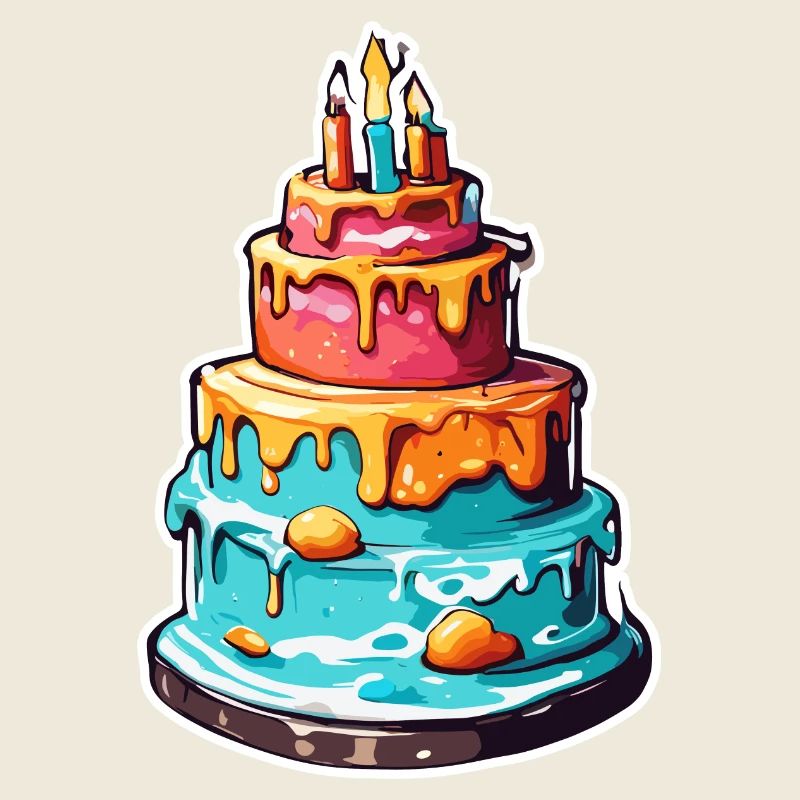 Birthday Cake / Cake / Happy Birthday / Cake