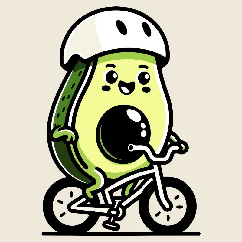 Pedaling Pit: The Cycling Avocado