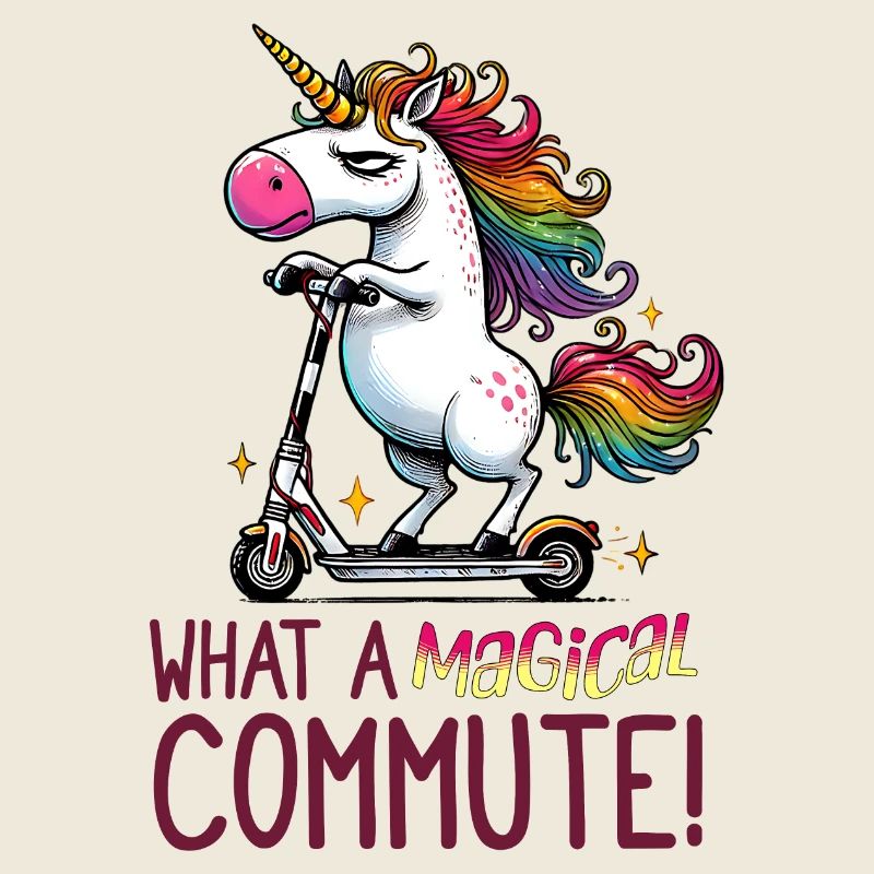 Drôle Unicorn e-scooter Commute Design
